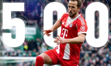 Harry Kane yanditse amateka muri shampiyona y'u Budage