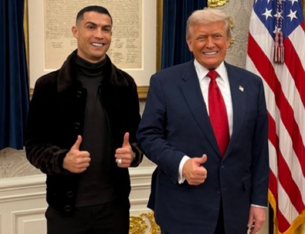 Donald Trump yongeye gusingiza Cristiano Ronaldo