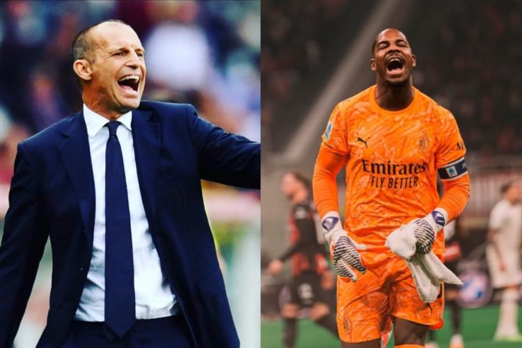 Allegri yavuze imyato Mike Maignan nyuma y’amasezerano mashya yasinye muri AC Millan