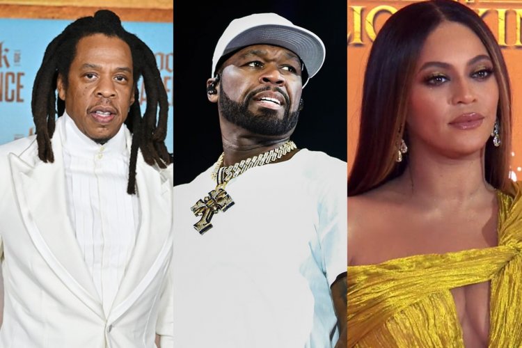 50 Cent yifatiye ku gahanga Jay-Z n'umugore we Beyonce