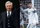 Carlo Ancelotti yibasiye Federico Valverde