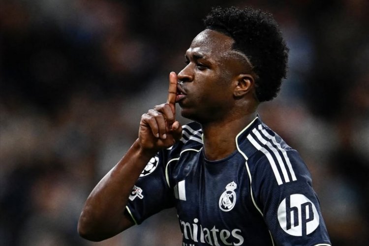 Vinícius Júnior yihenuye ku bafana ba Manchester City