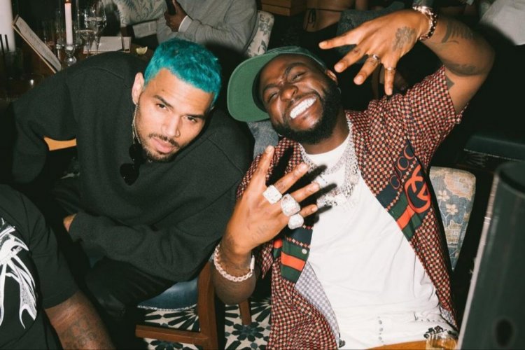 Davido ari gukorana album na Chris Brown