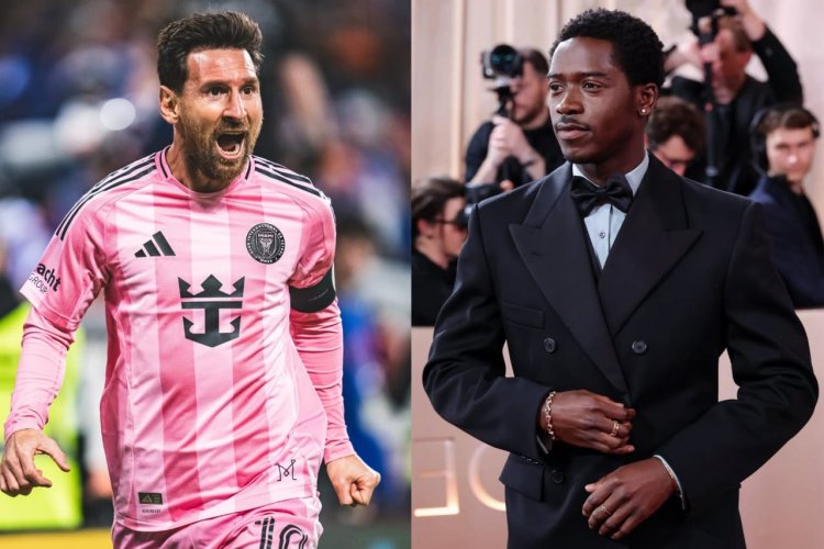 Uruhare rwa Messi mu guhagarika inzozi za Damson Idris zo gukina umupira