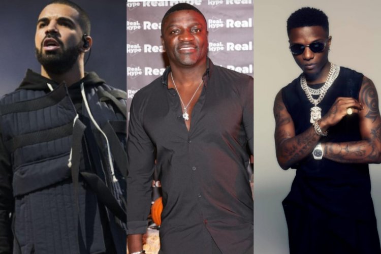 Akon yahishuye impamvu yahisemo gusinyisha Wizkid akareka Drake